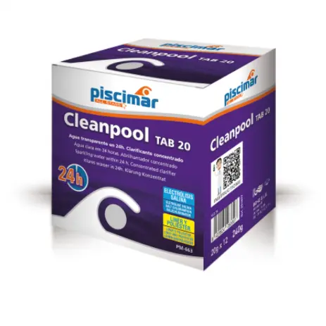 PM-663 CLEANPOOL CLARIFICANTE DE AGUA DE PISCINA PM-663 CLEANPOOL